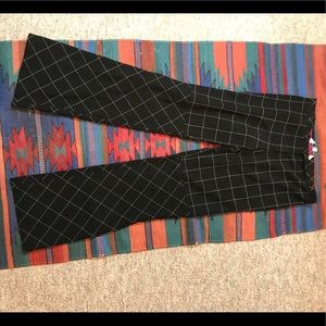 Trina Turk Black slacks with white stitching - 4